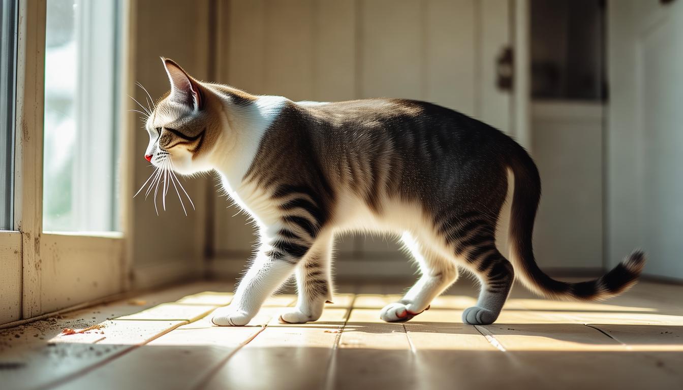 猫咪走路一瘸一拐需要检查这些部位