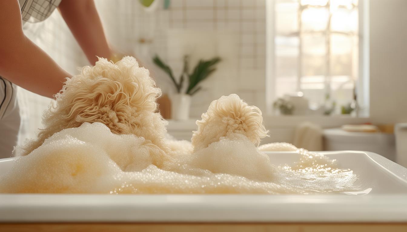 洗澡时如何清洗狗狗的背部